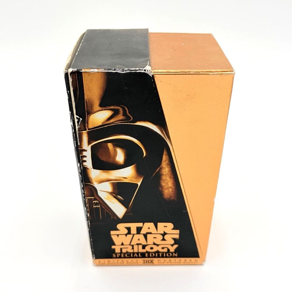 Star Wars Trilogy VHS Box Set Special Edition THX Gold 1997 Fox Video Used
